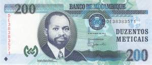 Mosambik p152b 200 Meticais 2017